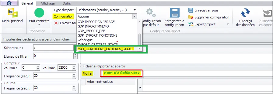 Conf MAJ_COMPTEURS_CRITERES_STATS